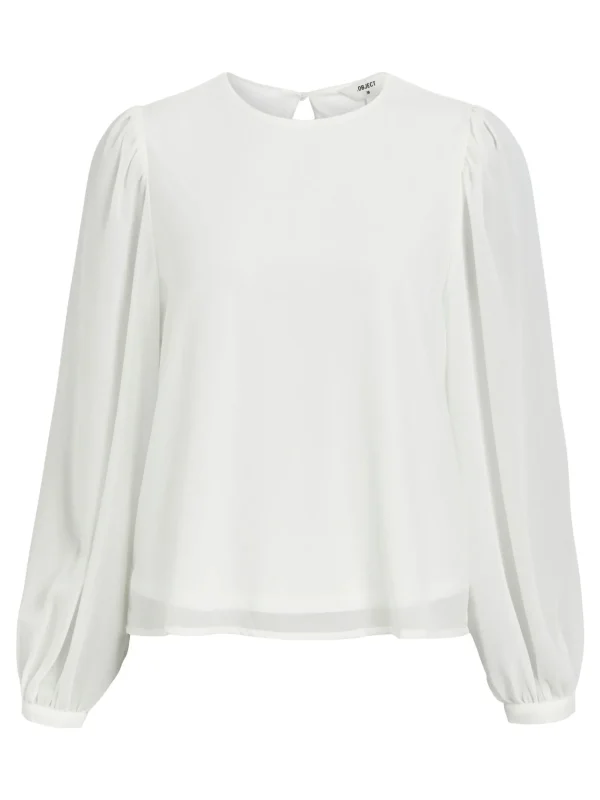 Dame OBJECT BALLONÆRME BLUSE