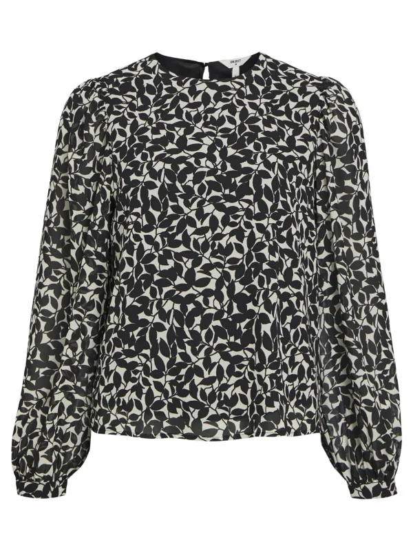 Dame OBJECT BALLONÆRME BLUSE