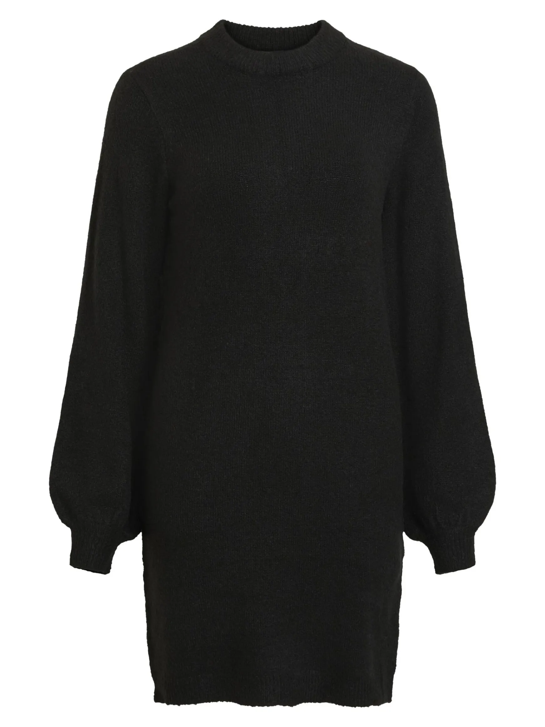 Dame OBJECT BALLONÆRMET STRIKKET KJOLE