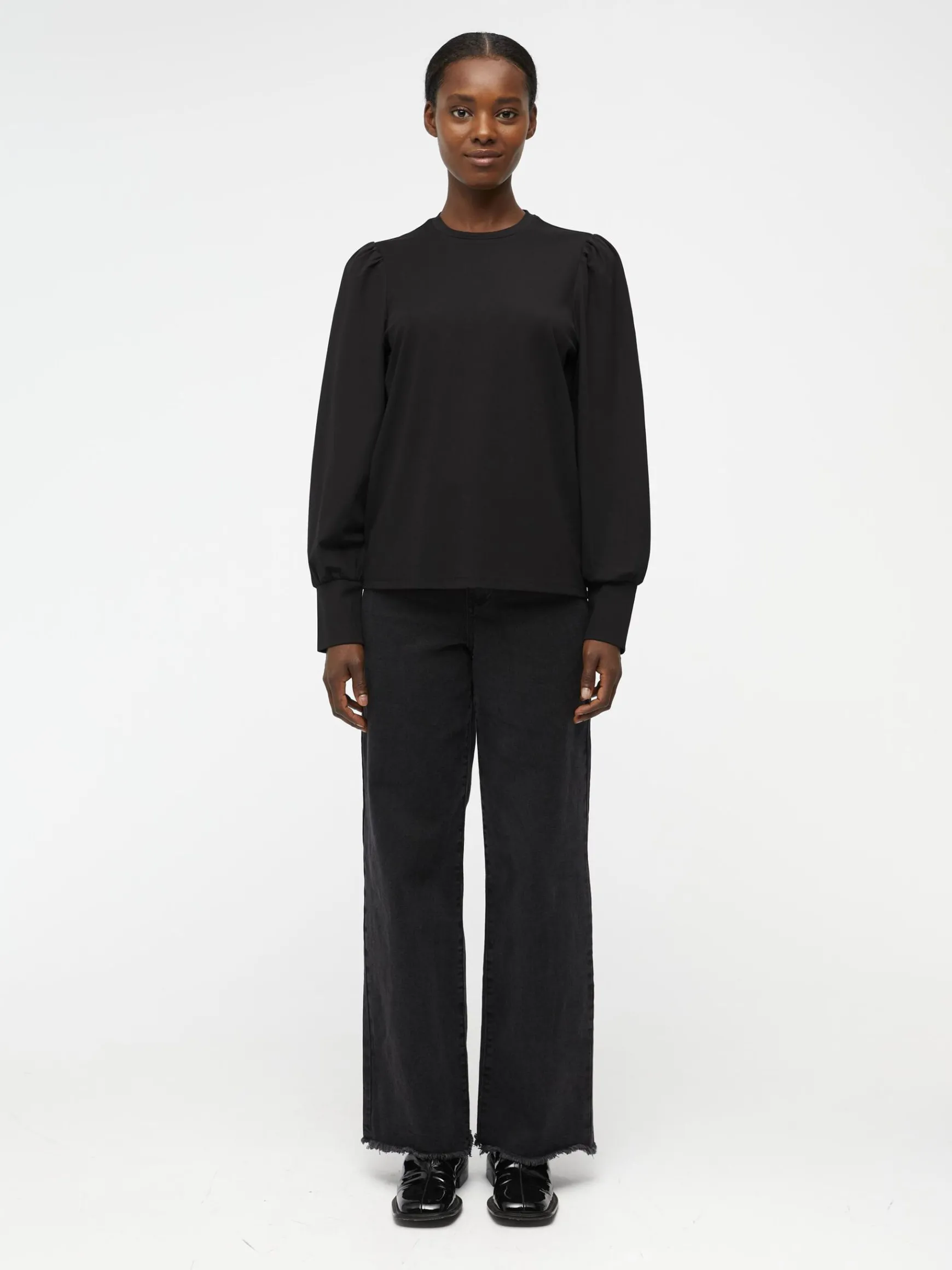 Dame OBJECT BALLONÆRMET TOP