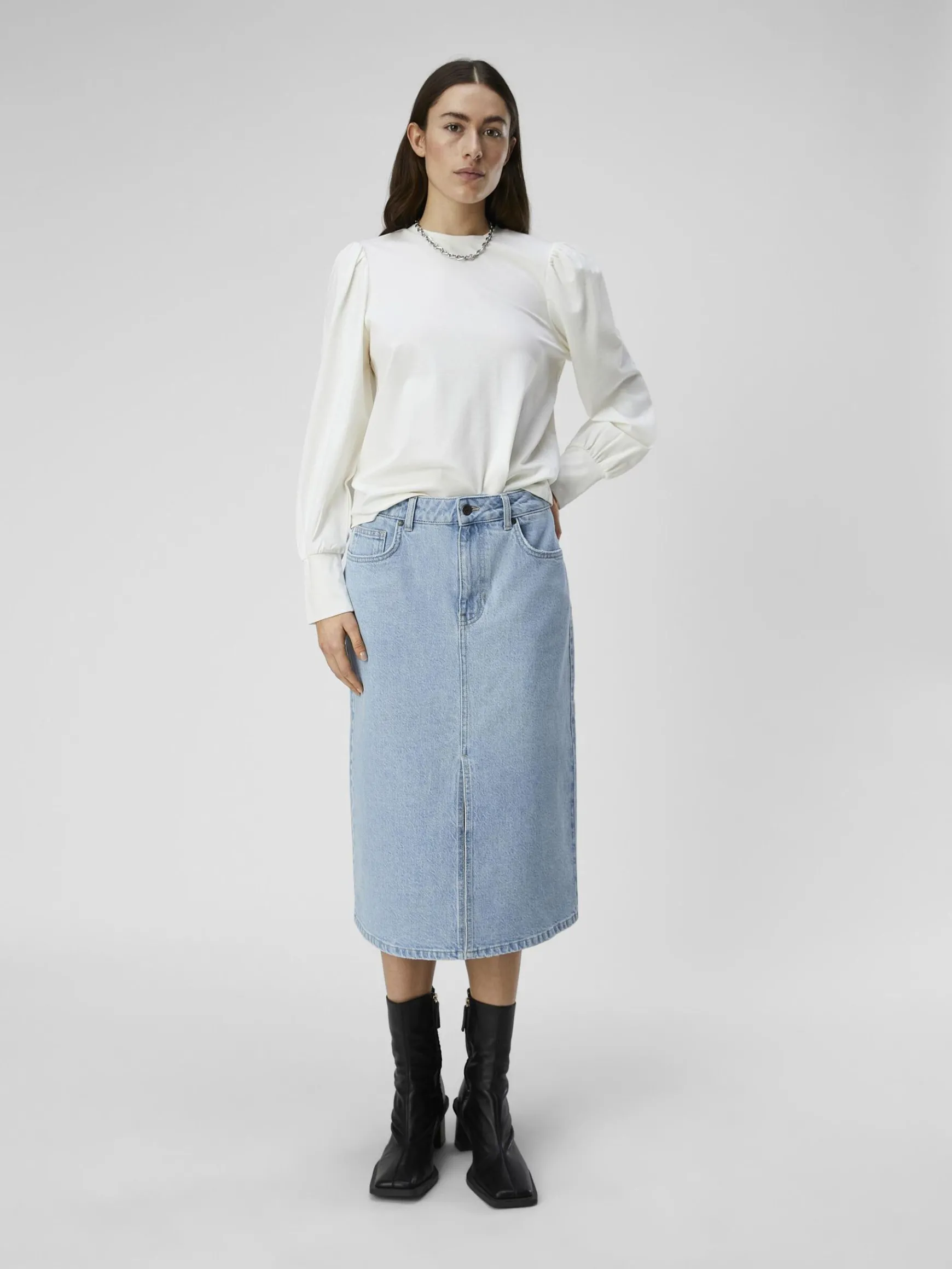 Dame OBJECT BALLONÆRMET TOP