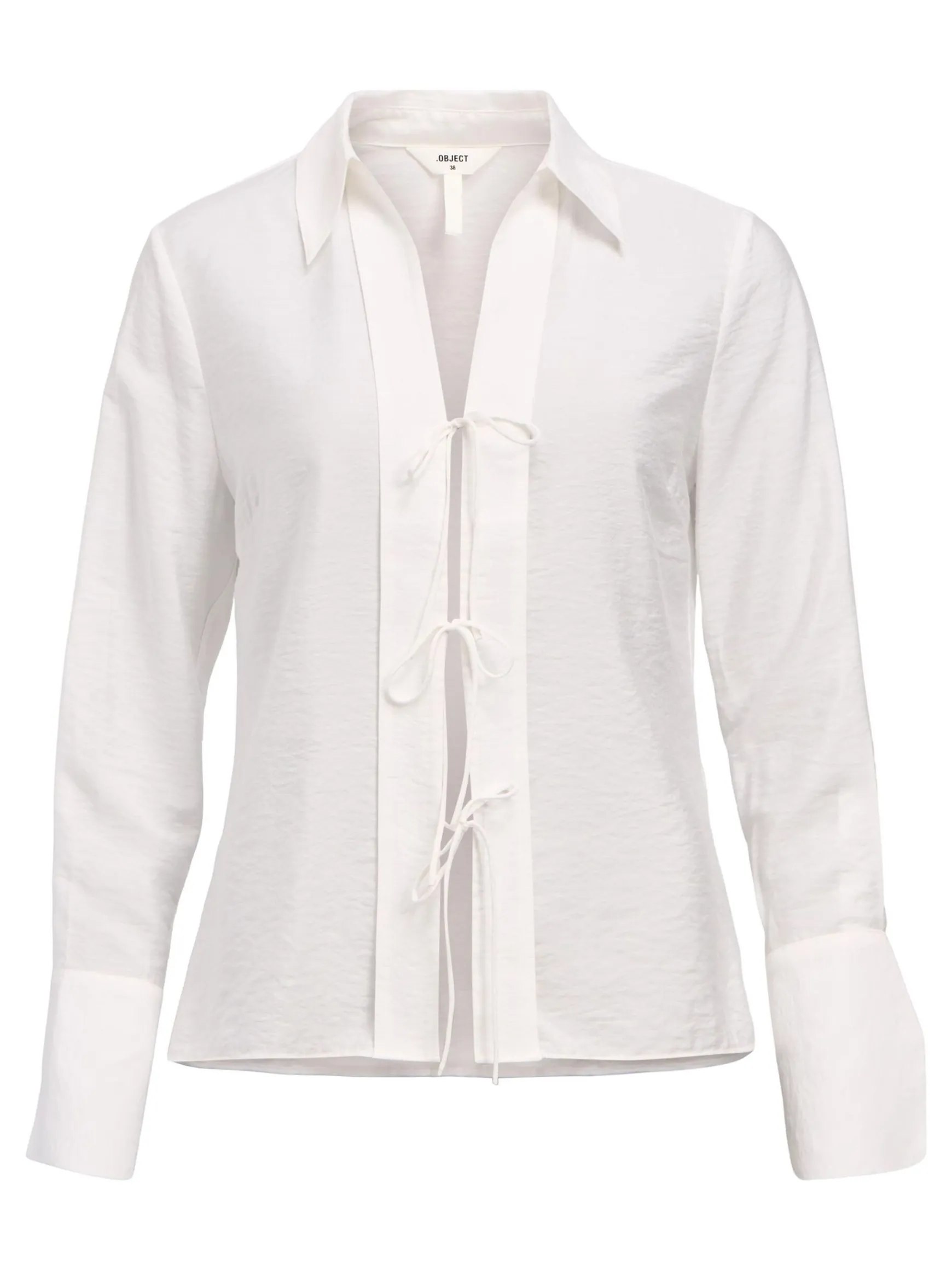 Dame OBJECT BINDELUKNING FORAN SKJORTE