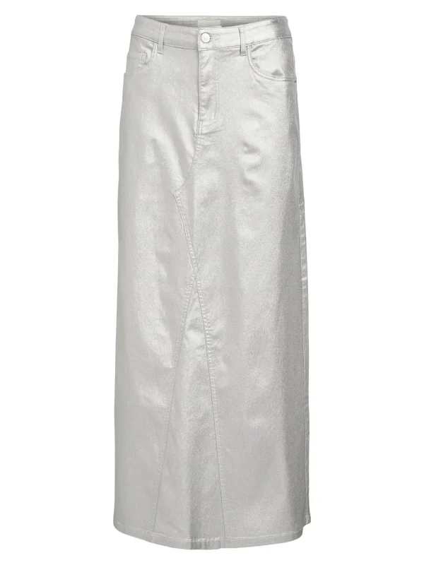 Dame OBJECT COATET DENIMNEDERDEL