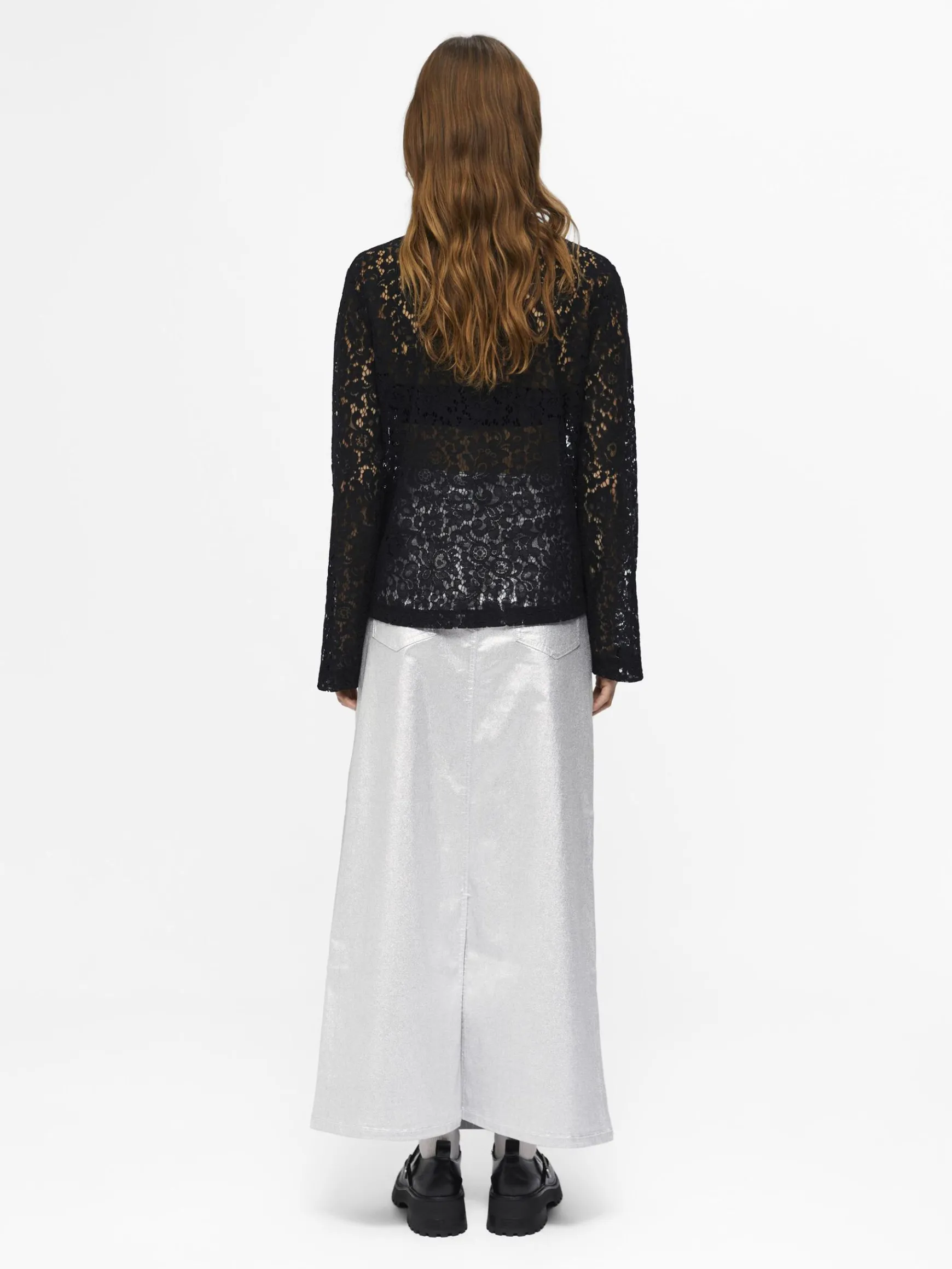 Dame OBJECT COATET DENIMNEDERDEL