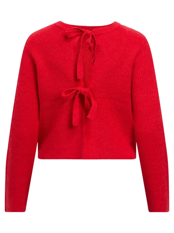 Dame OBJECT CROPPET VENDBAR CARDIGAN