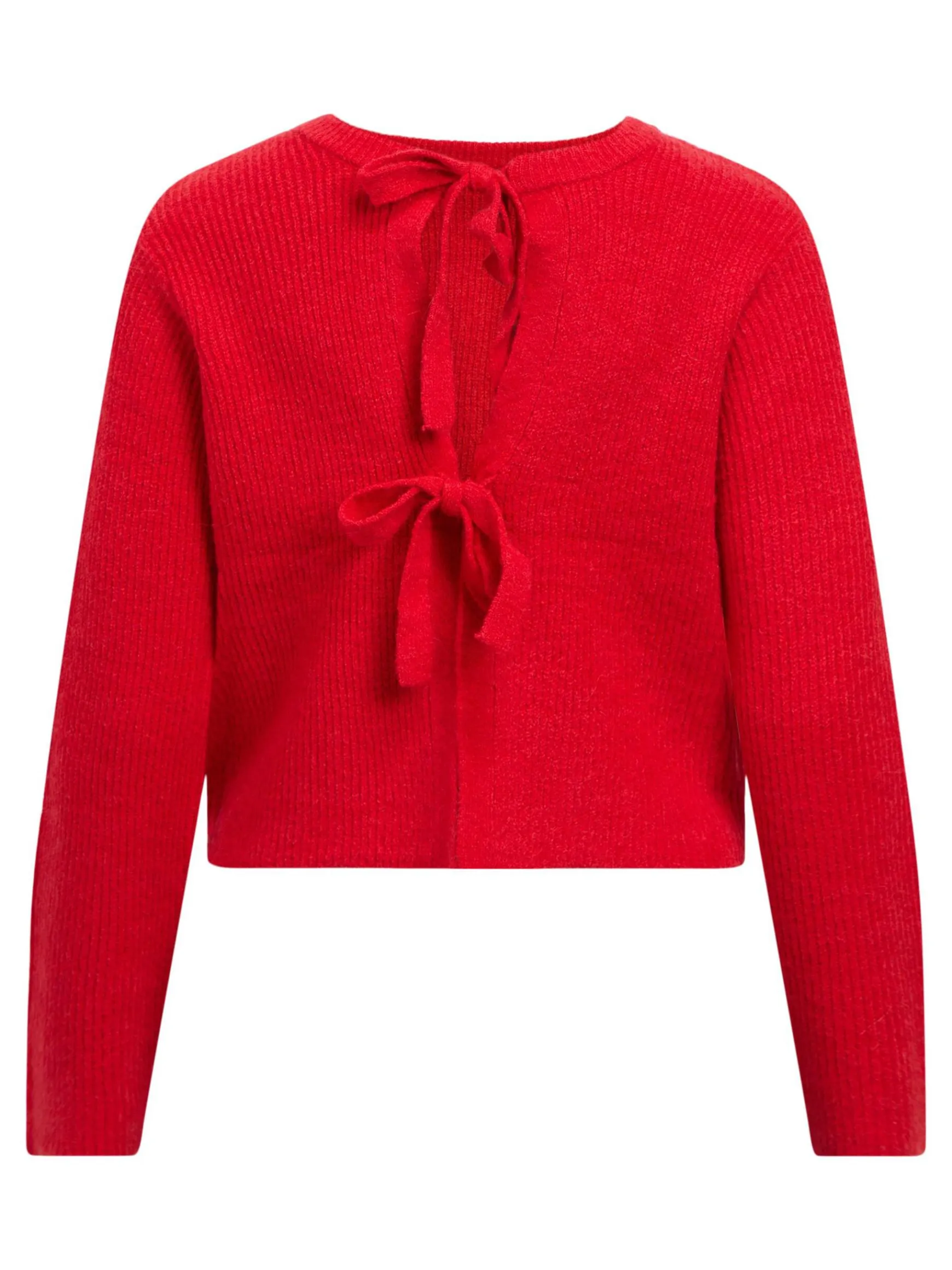 Dame OBJECT CROPPET VENDBAR CARDIGAN