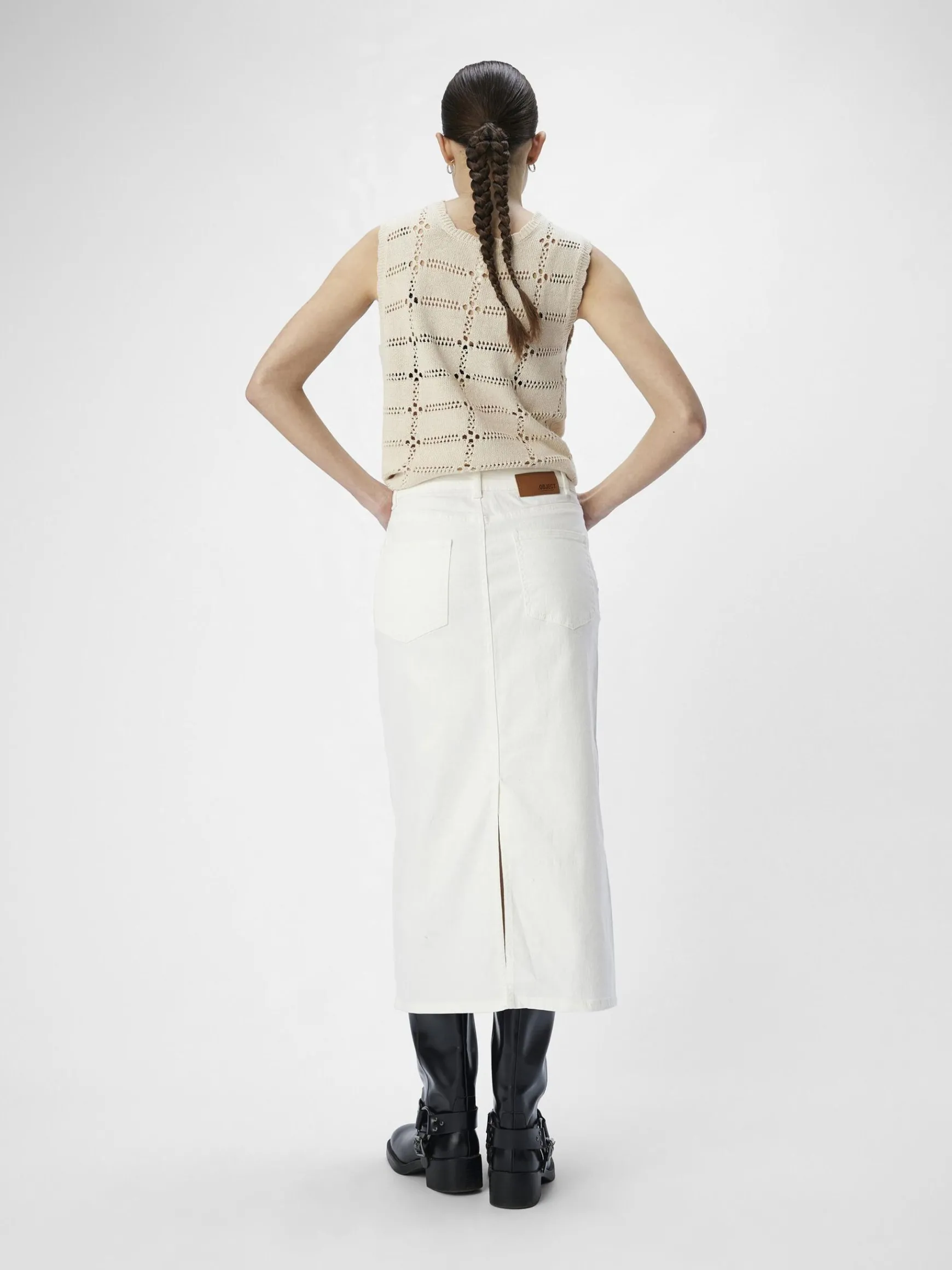 Dame OBJECT DENIM MAXINEDERDEL