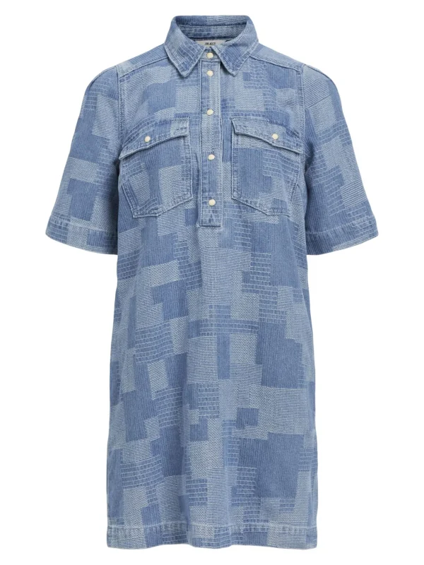 Dame OBJECT DENIM SKJORTEKJOLE