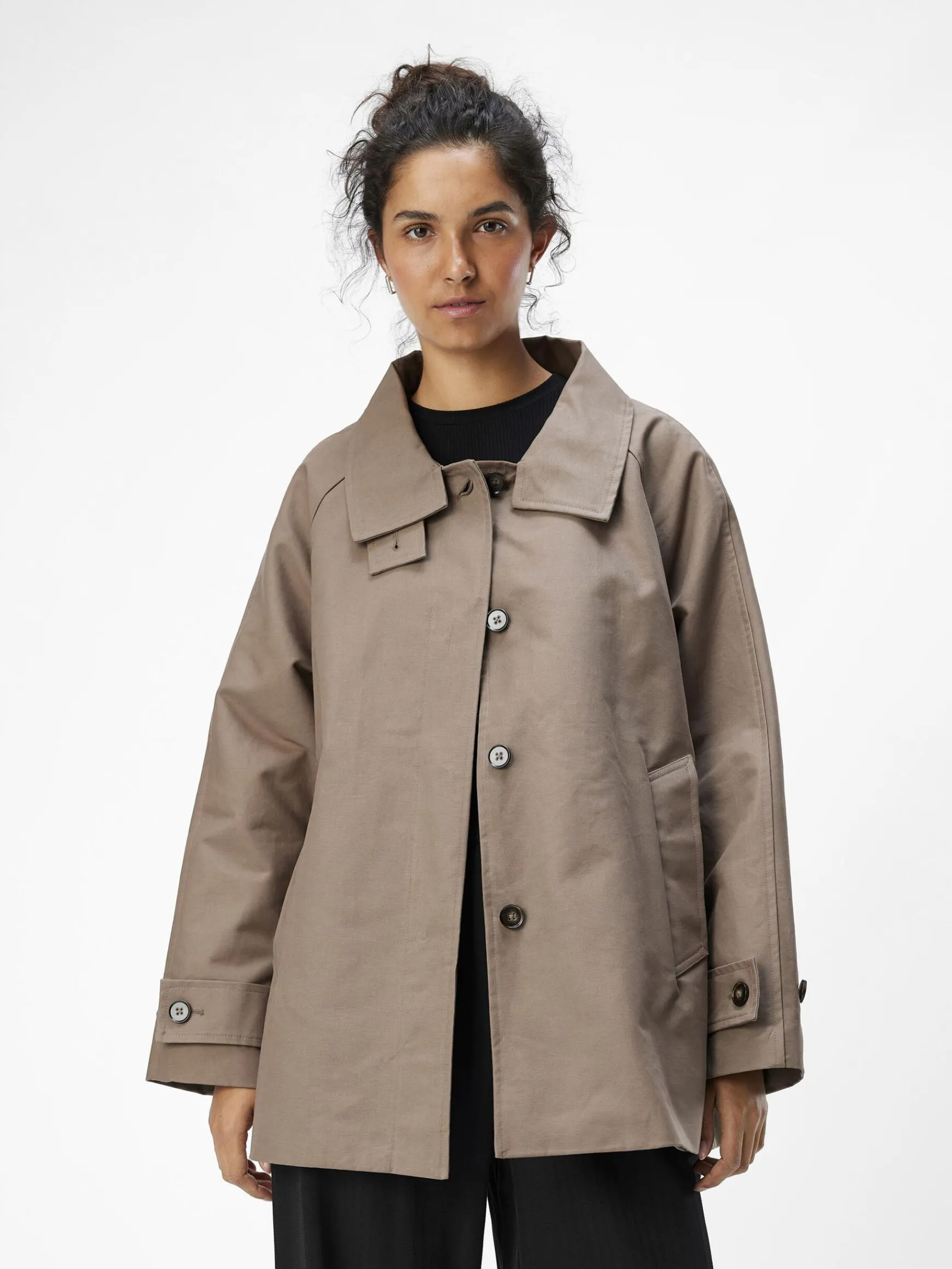 Dame OBJECT HØJ HALSET JAKKE