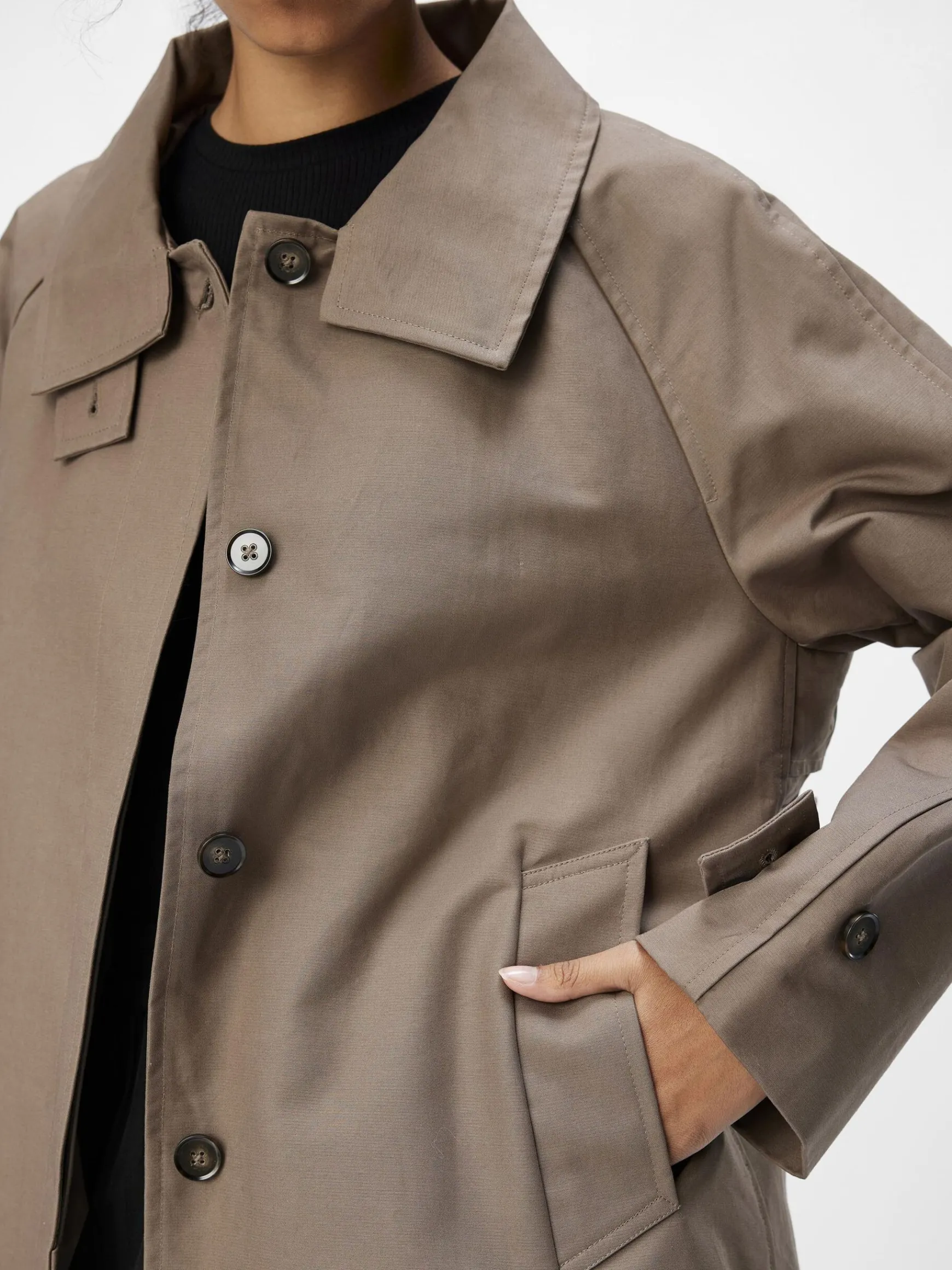 Dame OBJECT HØJ HALSET JAKKE