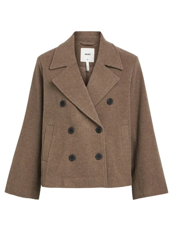 Dame OBJECT OBJKEILY KORT JAKKE