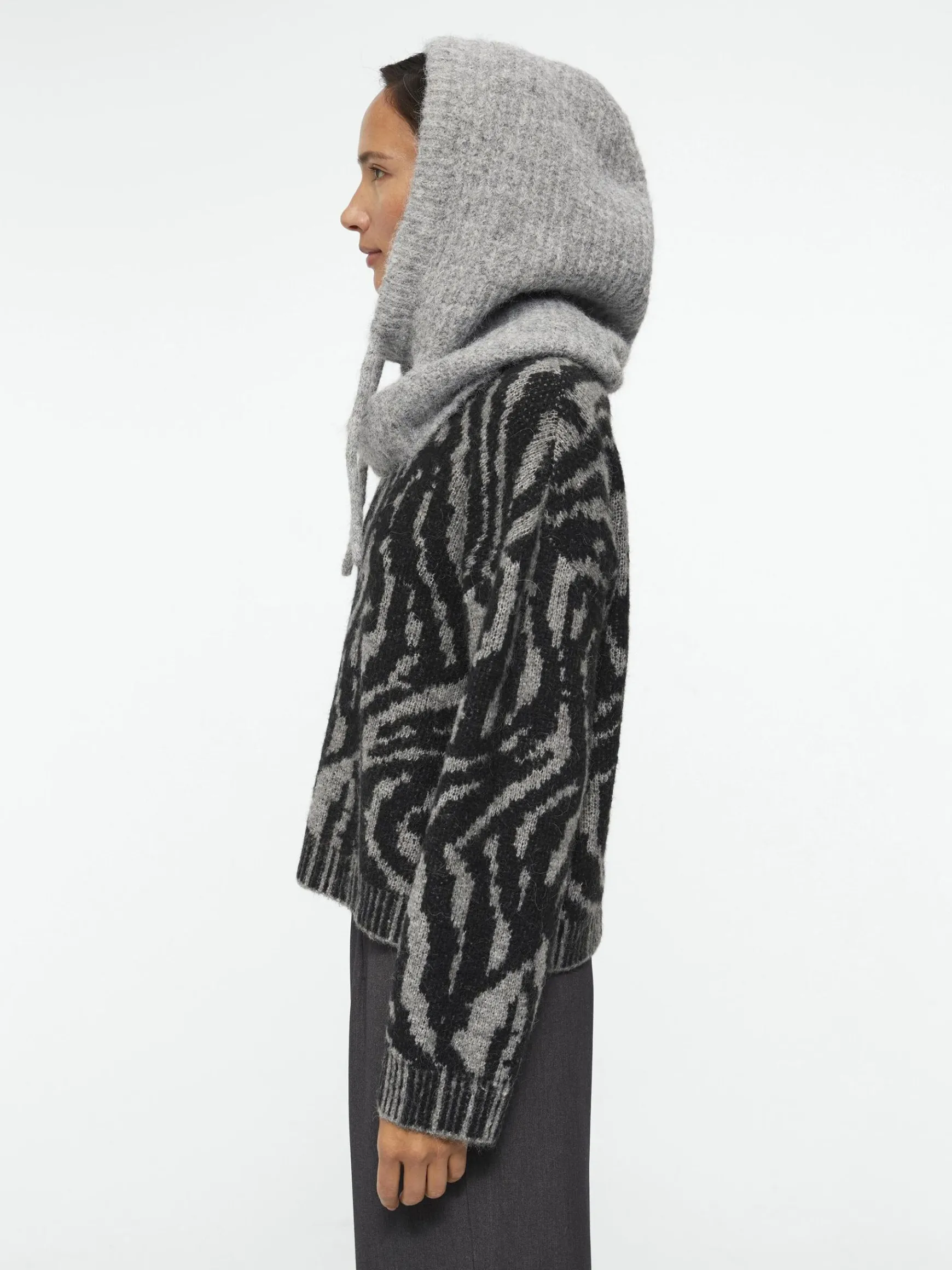 Dame OBJECT STRIKKET BALACLAVA