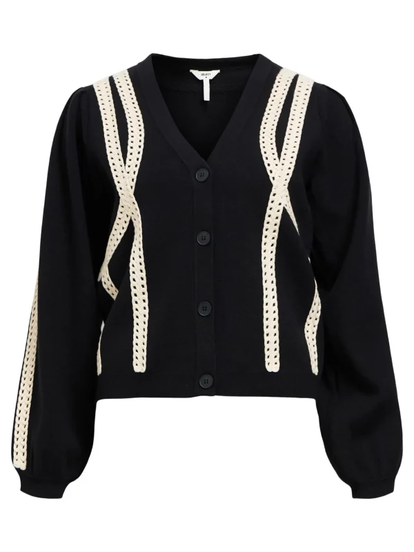 Dame OBJECT STRIKKET CARDIGAN