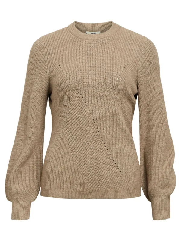 Dame OBJECT STRIKKET PULLOVER