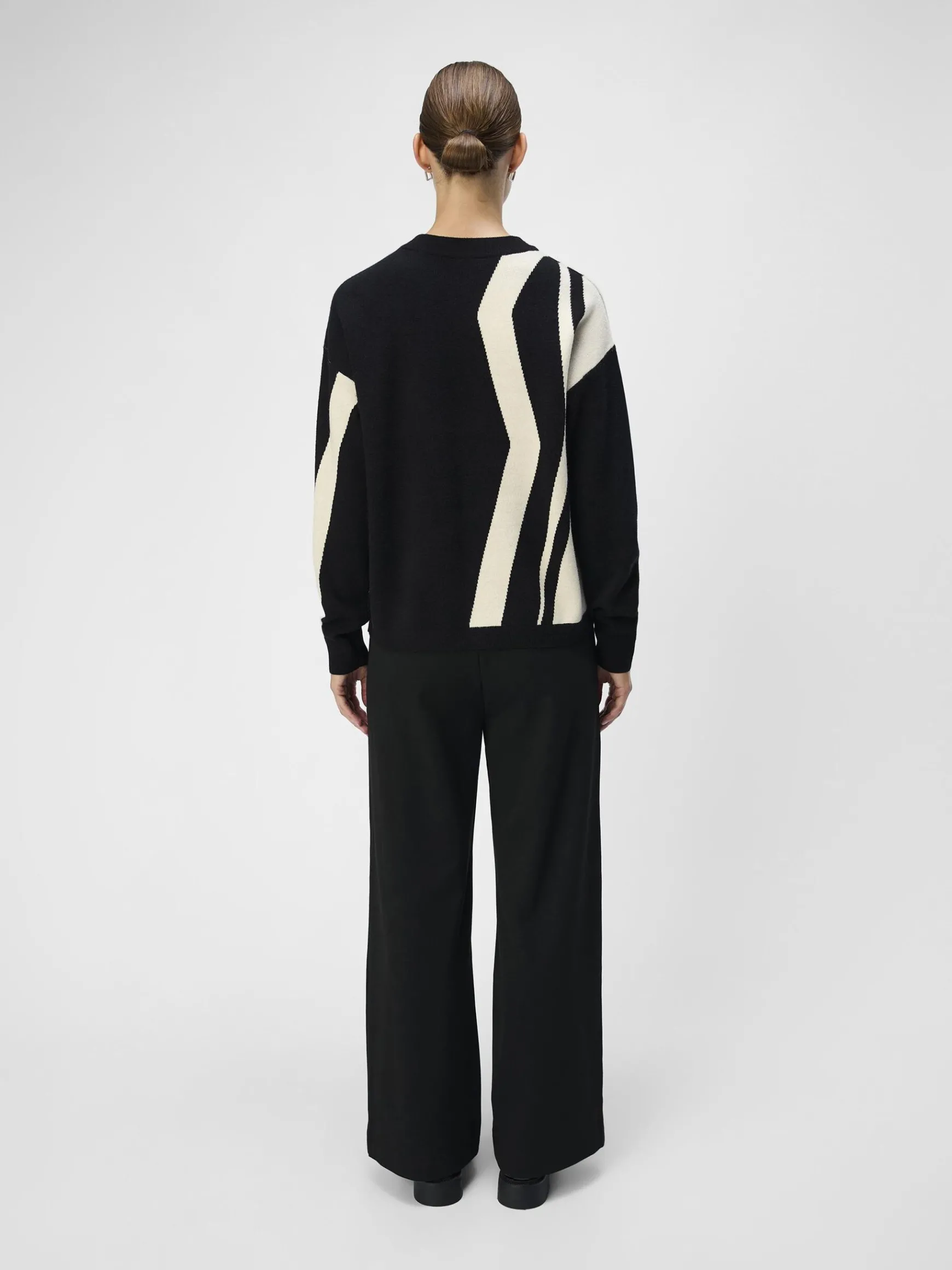 Dame OBJECT STRIKKET PULLOVER