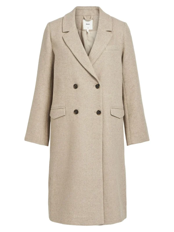 Dame OBJECT ULDBLANDING FRAKKE