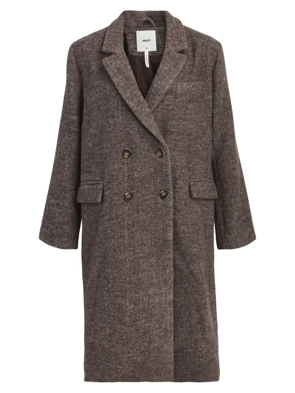 Dame OBJECT ULDBLANDING FRAKKE